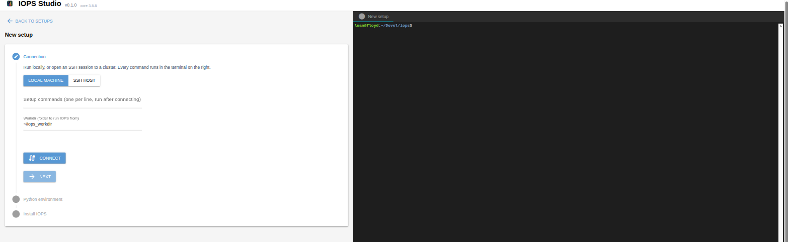 Add setup wizard